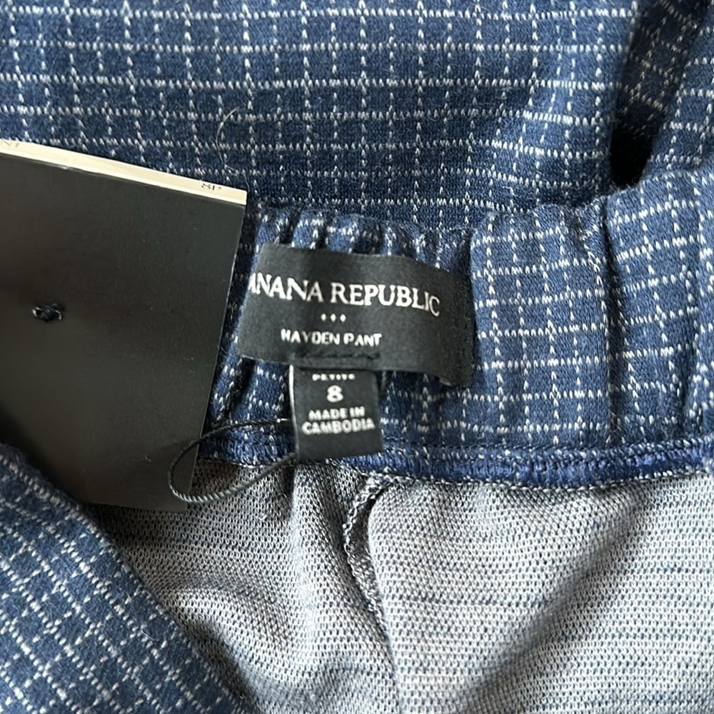 Banana Republic factory pull on tapered pants SZ 8 - Picture 6 of 12